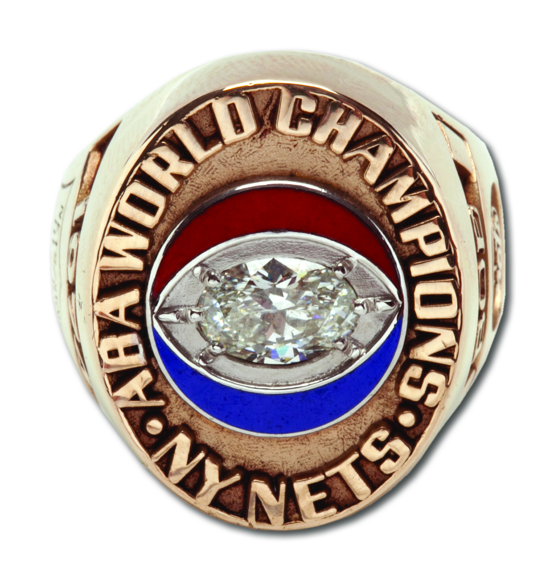 1974 New York Nets ABA Championship Ring Presented to Team Owner Roy Boe