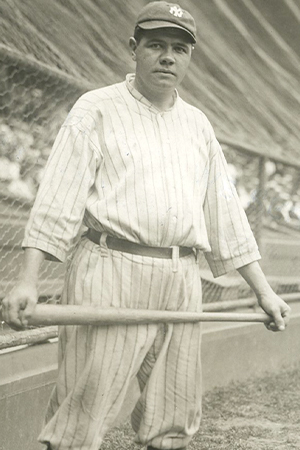 July 23, 1920 Babe Ruth Photograph by George Grantham Bain (PSA/DNA Type 1)